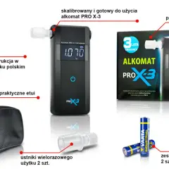 Alkomat PRO-X-3 vs PRO-X-5: Policyjna precyzja czy dobry budżet?