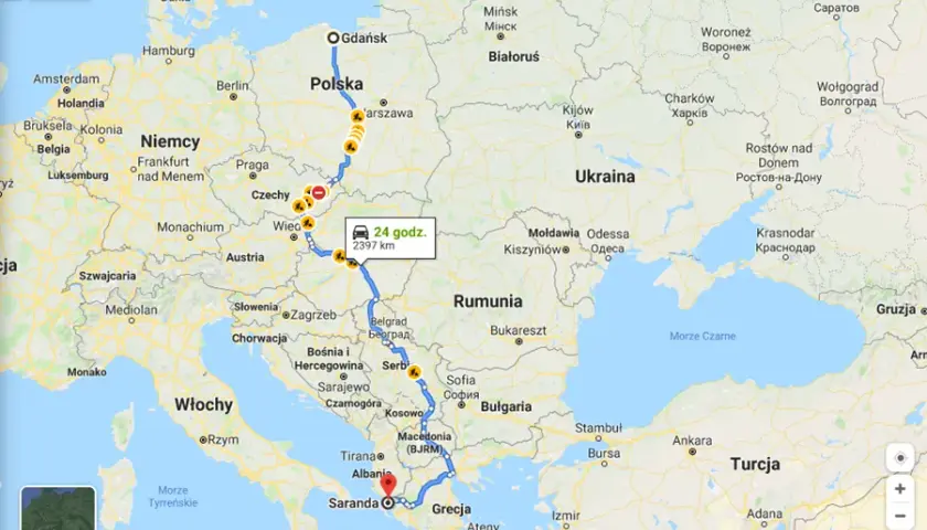 Albania samochodem: Którą trasę wybrać? Porównanie i porady eksperta