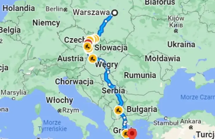 Trasa do Grecji samochodem: Która opcja najlepsza dla Ciebie?