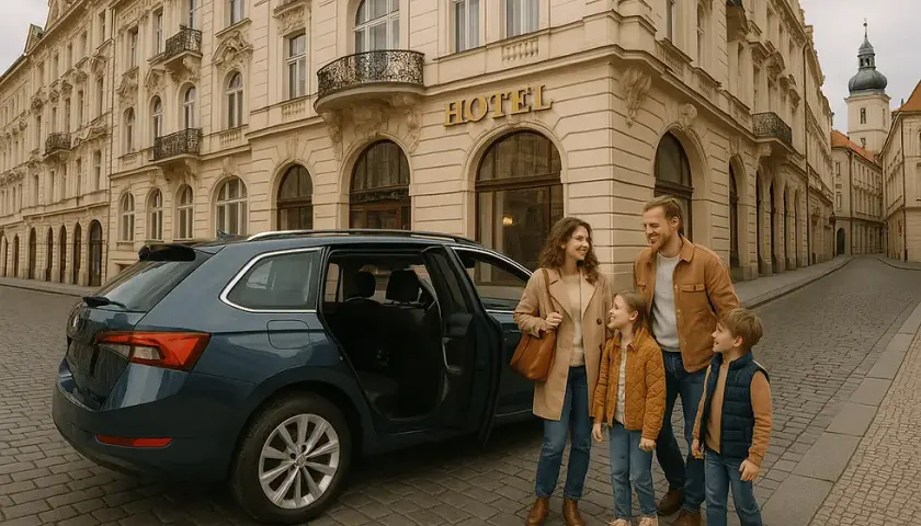 Praga samochodem: Najlepsza trasa, winiety 2026, parking P+R