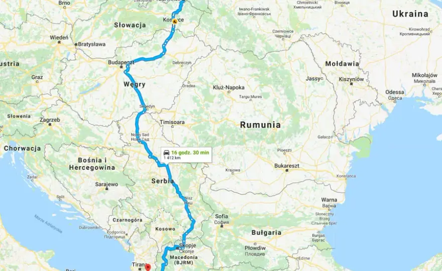 Samochodem do Albanii? Wybierz najlepszą trasę i uniknij pułapek!