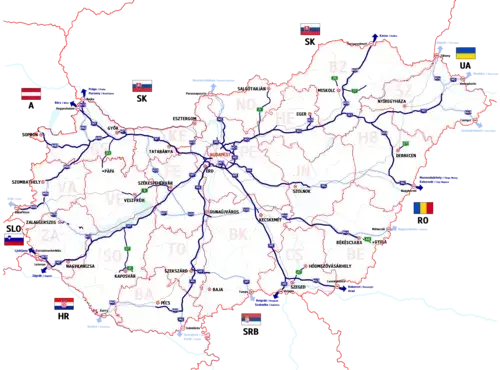 Autostrada Węgry
